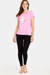 Rosaline Meadows Knit Cotton Top (Pack of 2) - Green Pink — thumbnail 5